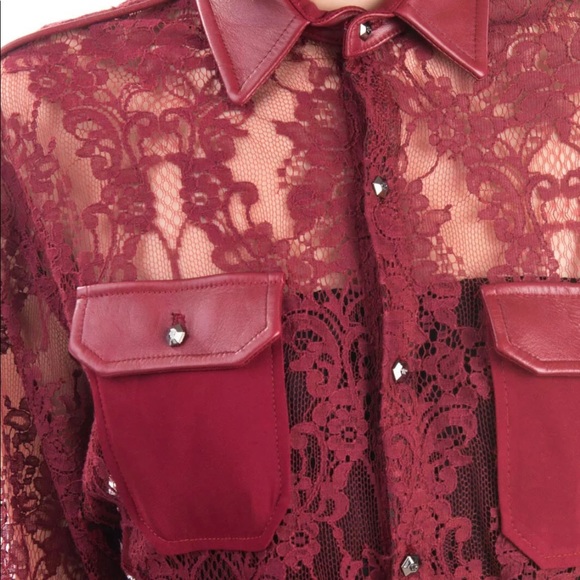 Philipp Plein Limited Edition Lace & Crepe Playsuit - Picture 7 of 16